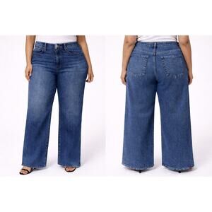 Good American Good Waist Palazzo Jeans – Size 20 / 33.5 Inseam – NWT